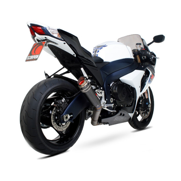 Scorpion Exhaust Suzuki GSX-R1000 2009 - 2011 RP1-GP Slip-on Carbon Fibre Sleeve